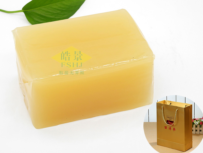纸质手提袋糊底滚边热熔胶HJ526F的产品图
