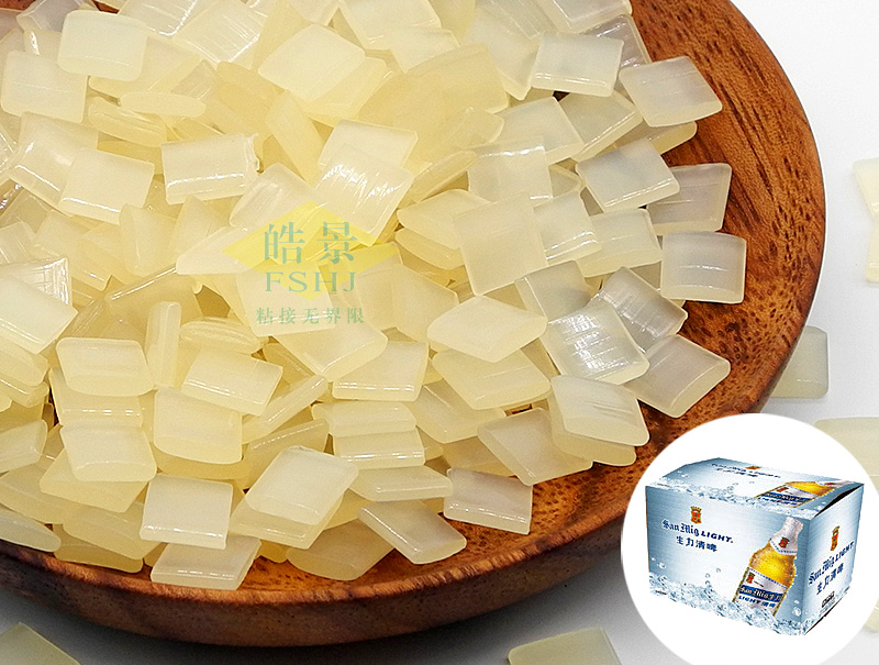 瓦楞纸箱封箱用热熔胶HJ32的产品图